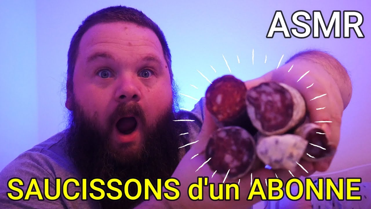 ASMR la box FOOD d'un abonné 