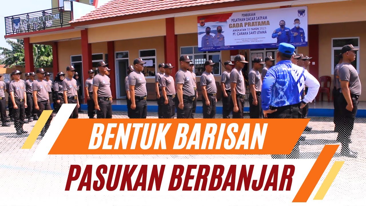 Macam-Macam Bentuk Barisan dalam PBB 