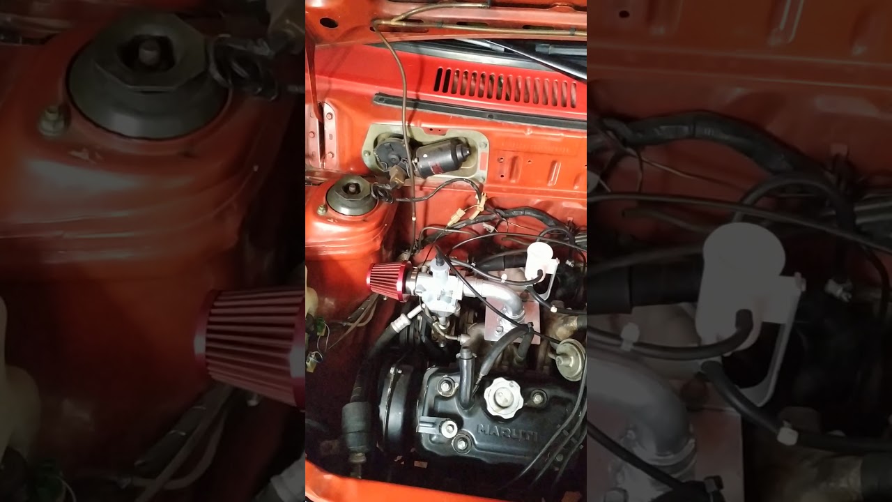 Adaptación de Carburador de Moto a Suzuki Maruti año 99