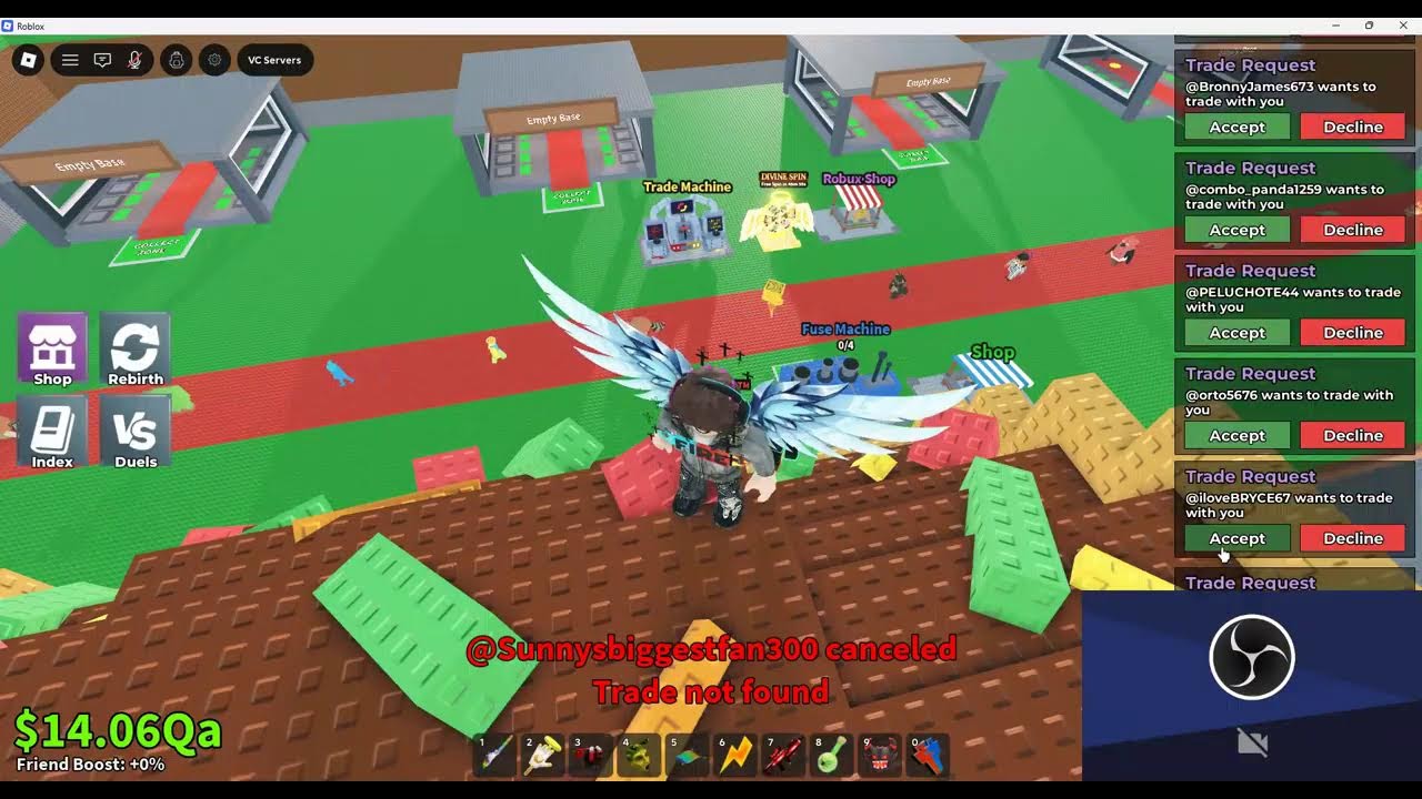[LIVE] TRADING ONLY.. || STEAL A BRAINROT