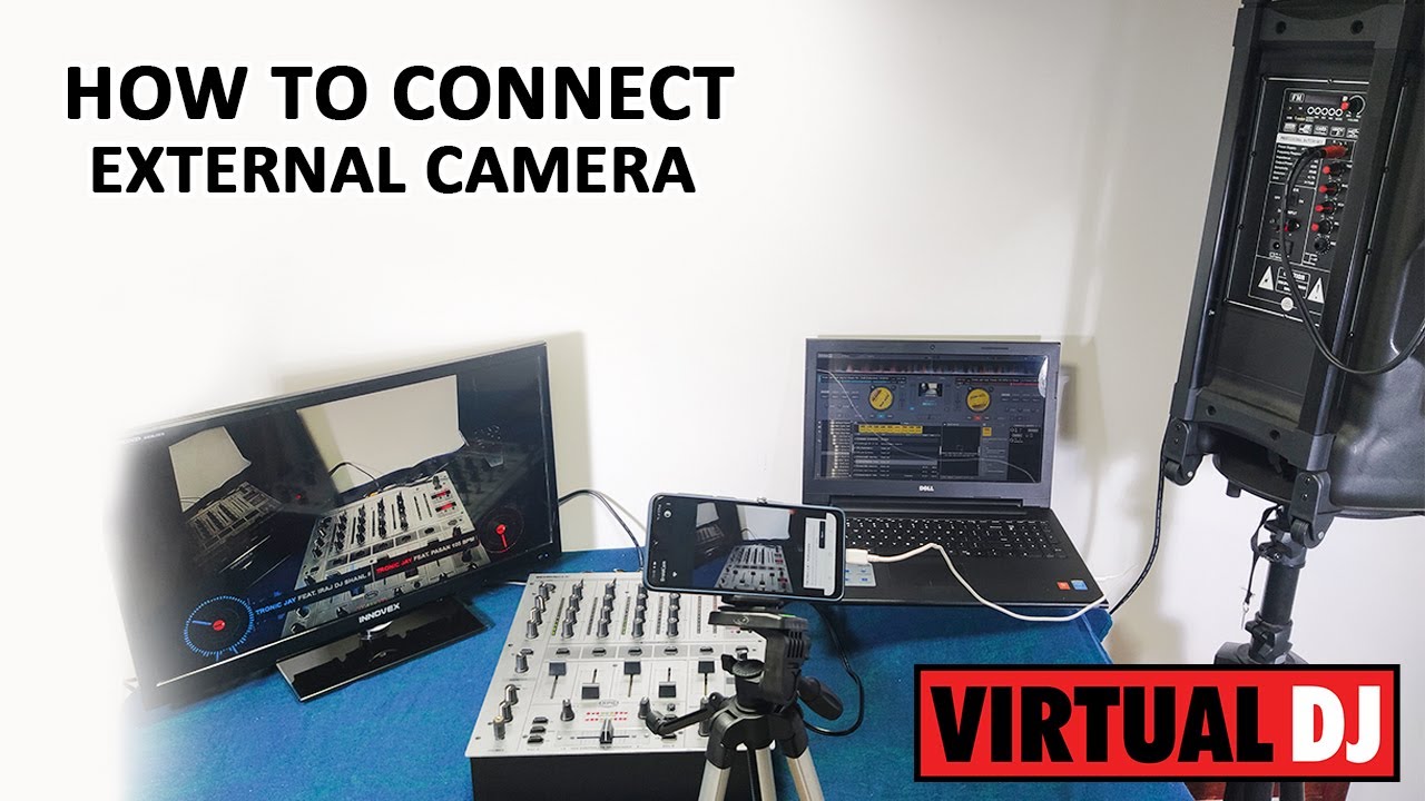 How to Connect  External Camera in Virtual DJ | Virtual DJ  Beginners Tutorial  | Tronic DJ House