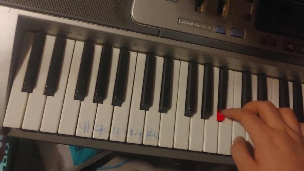 Mario, Where Are You? on piano 