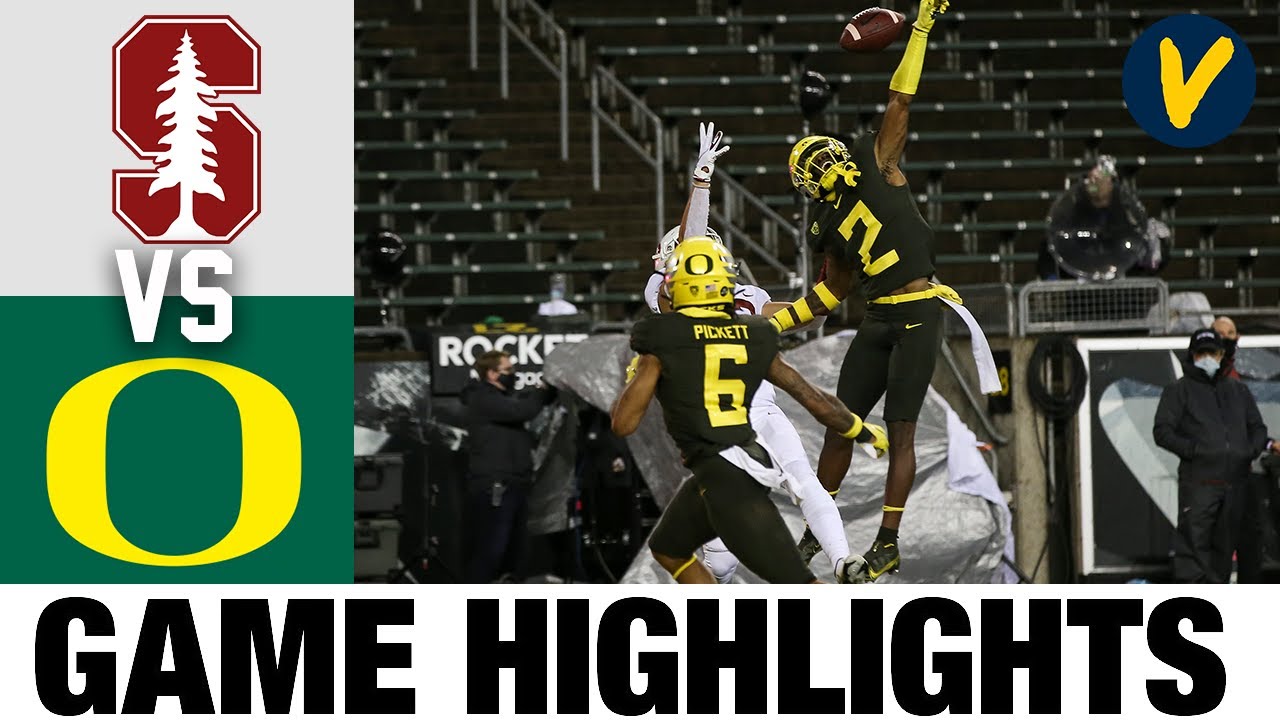 Stanford vs #12 Oregon Highlights | Week 10 2020 College Football Highlights