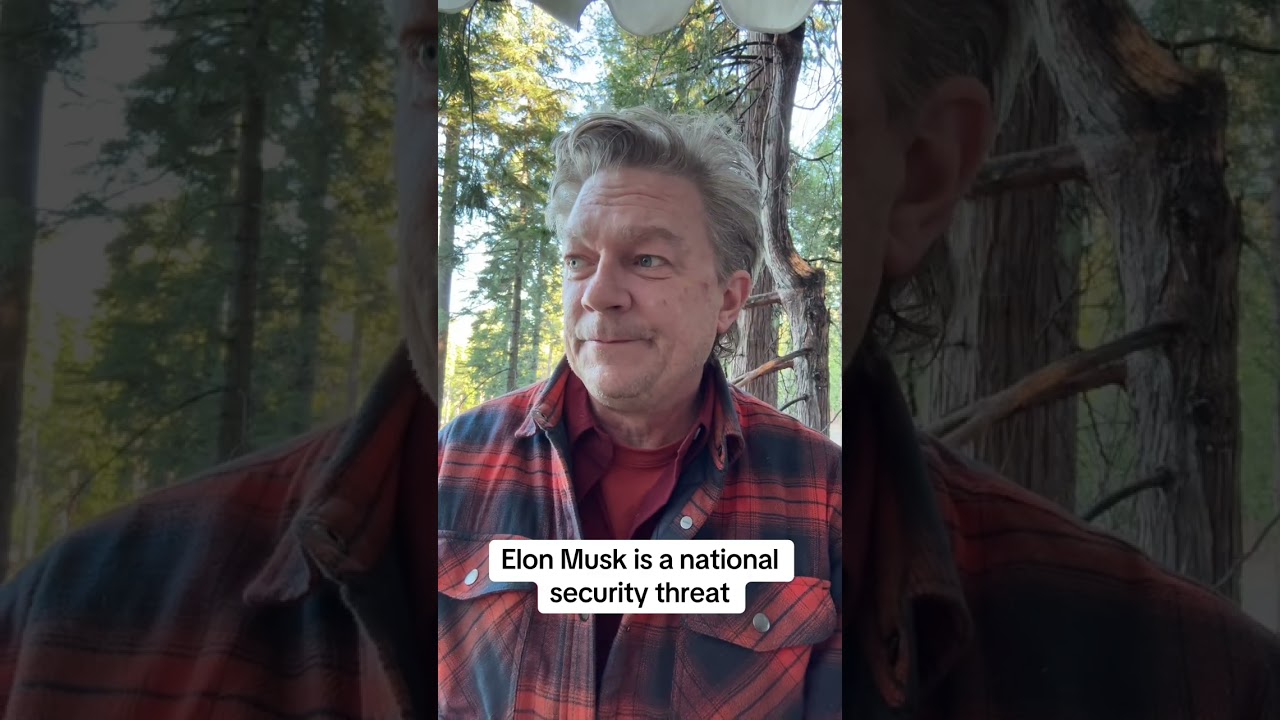 Elon Musk is a national security threat