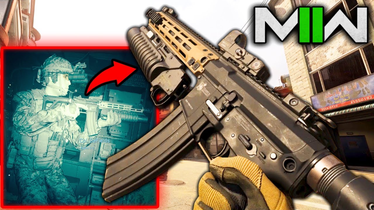 Recreate U.S. Marines M4 from the MWII 