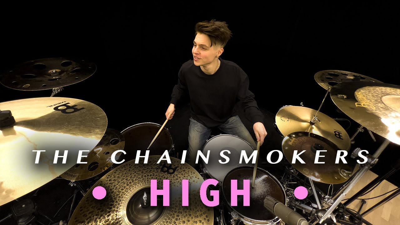The Chainsmokers - High | Drum Cover &bull; Gabriel Gom&eacute;r