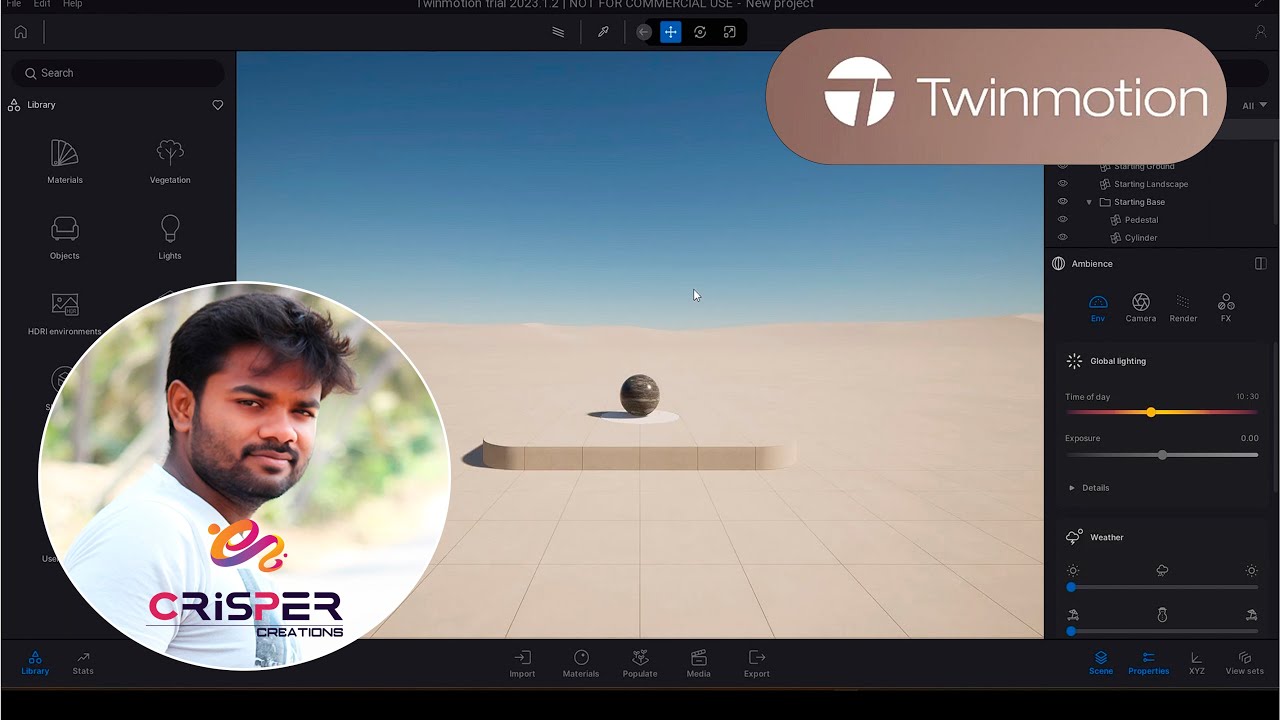 #Twinmotion Intro# Tamil#3D Walk-through#Animation.