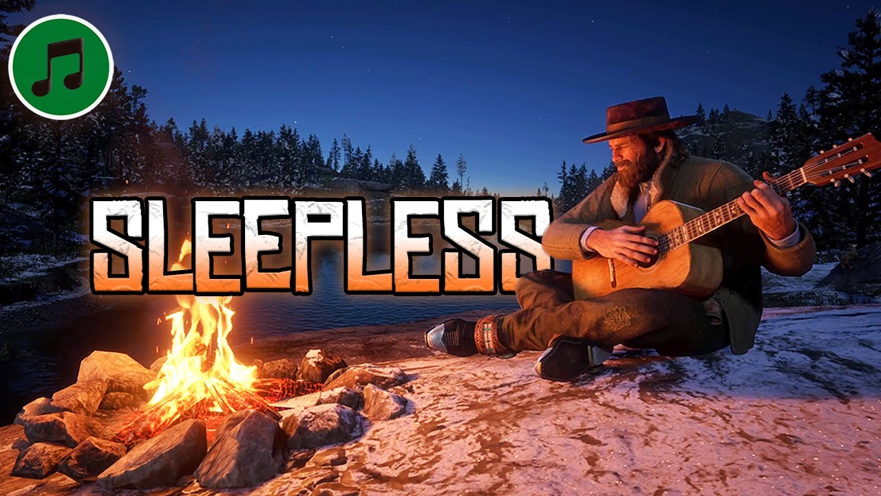 Sleepless | Chill Western Acoustic Guitar | Red Dead Redemption 2 Inspired Music [4K]