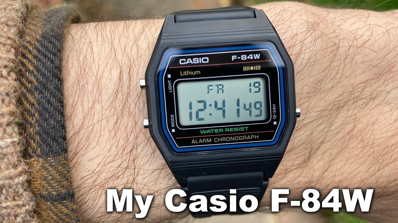 F-84W, Cooler than the F91W? - Casio classics E02