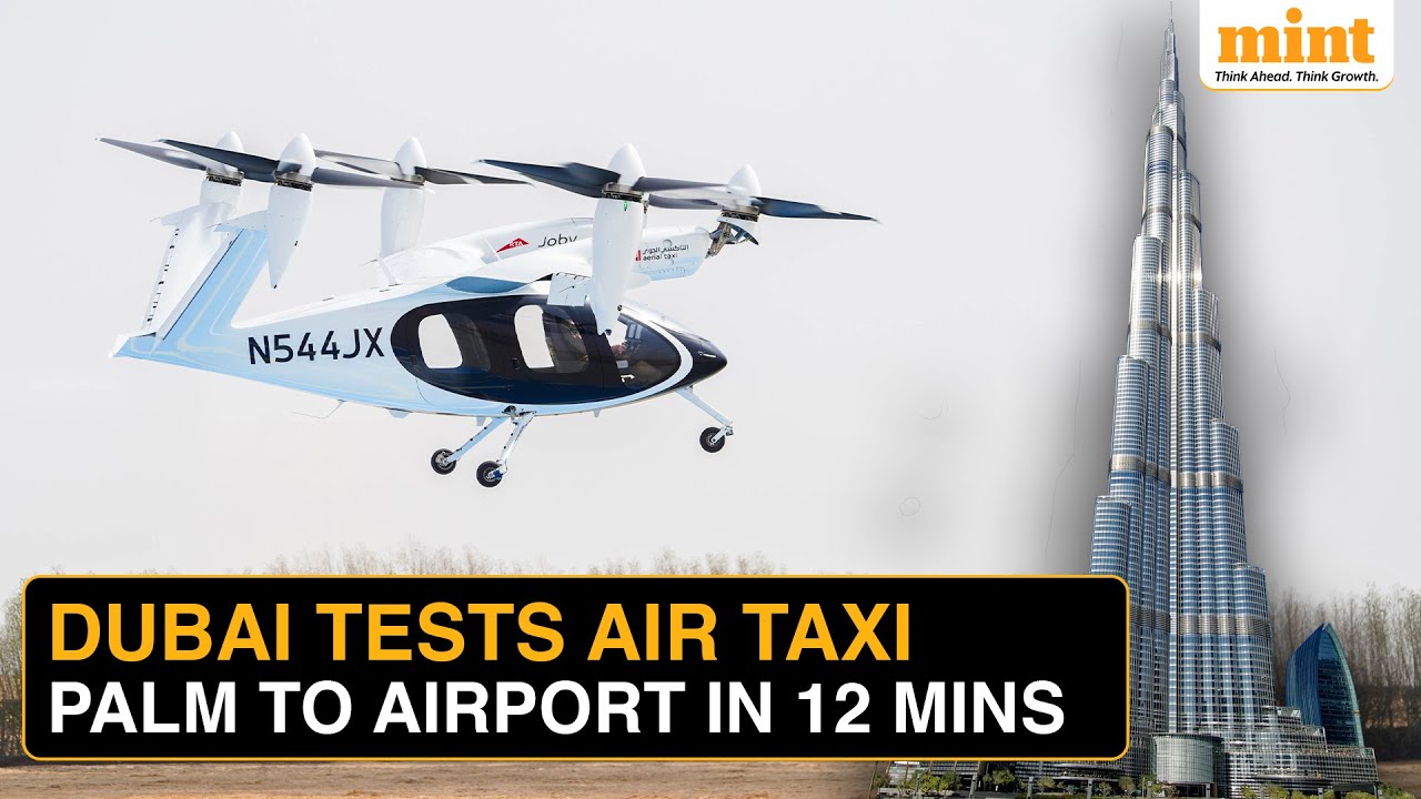 Dubai’s Flying Taxi Takes Off | Electric, Silent, And You Won’t Believe The Speed!