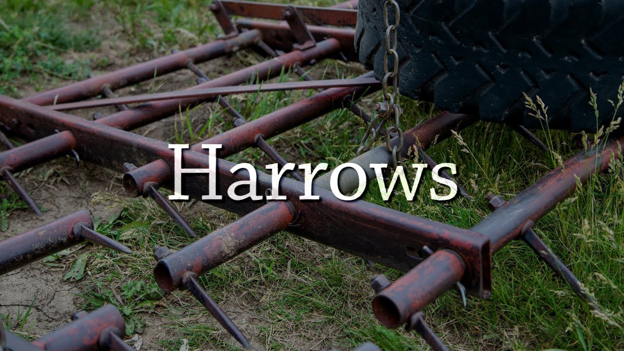 Harrows - Organic Weed Control