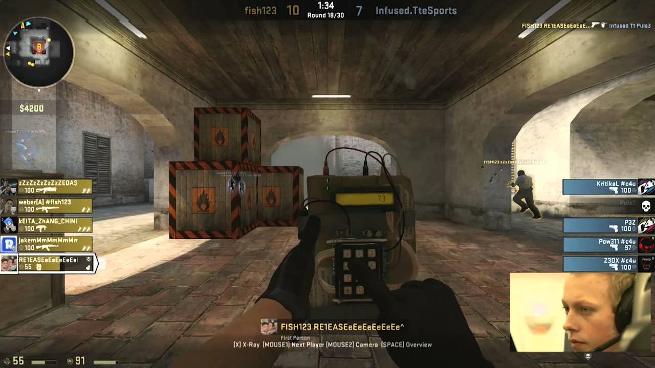 Epic.TEN CS:GO Tournament Final: fish123 v Infused.TteSports (Map 1)