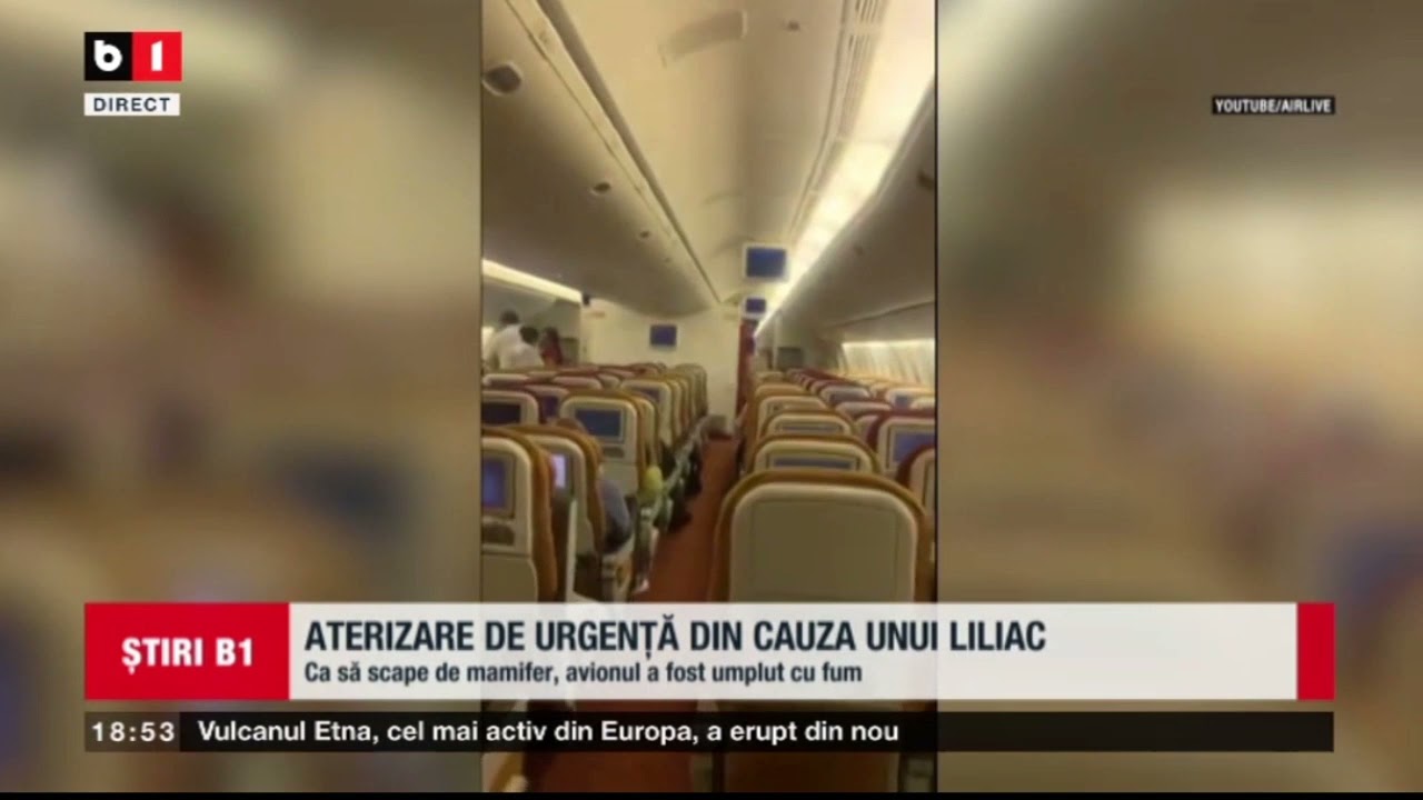 ATERIZARE DE URGENTA DIN CAUZA UNUI LILIAC_Stiri B1_30 mai 2021