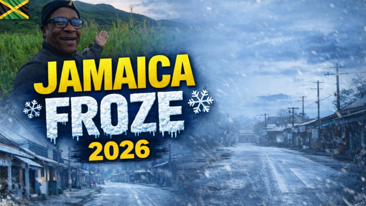 Jamaica Froze in 2026… What Bog Walk & Linstead Looked Like That Day 😮🇯🇲”