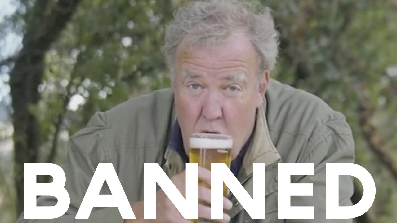 Запрещенная реклама пива Hawkstone Lager Джереми Кларксона