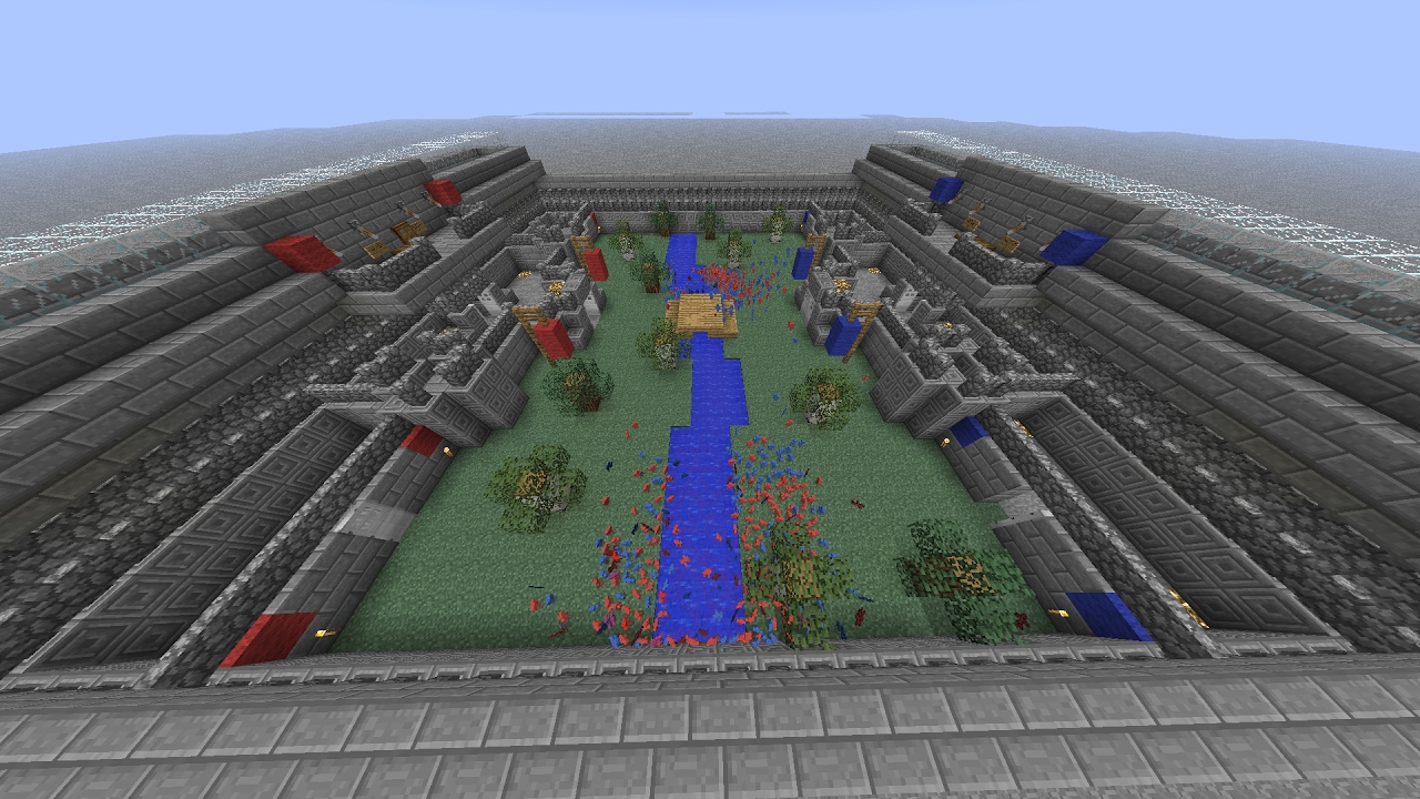 Minecraft CLAY SOLDIERS KINGDOMS BATTLE! • Red VS Blue