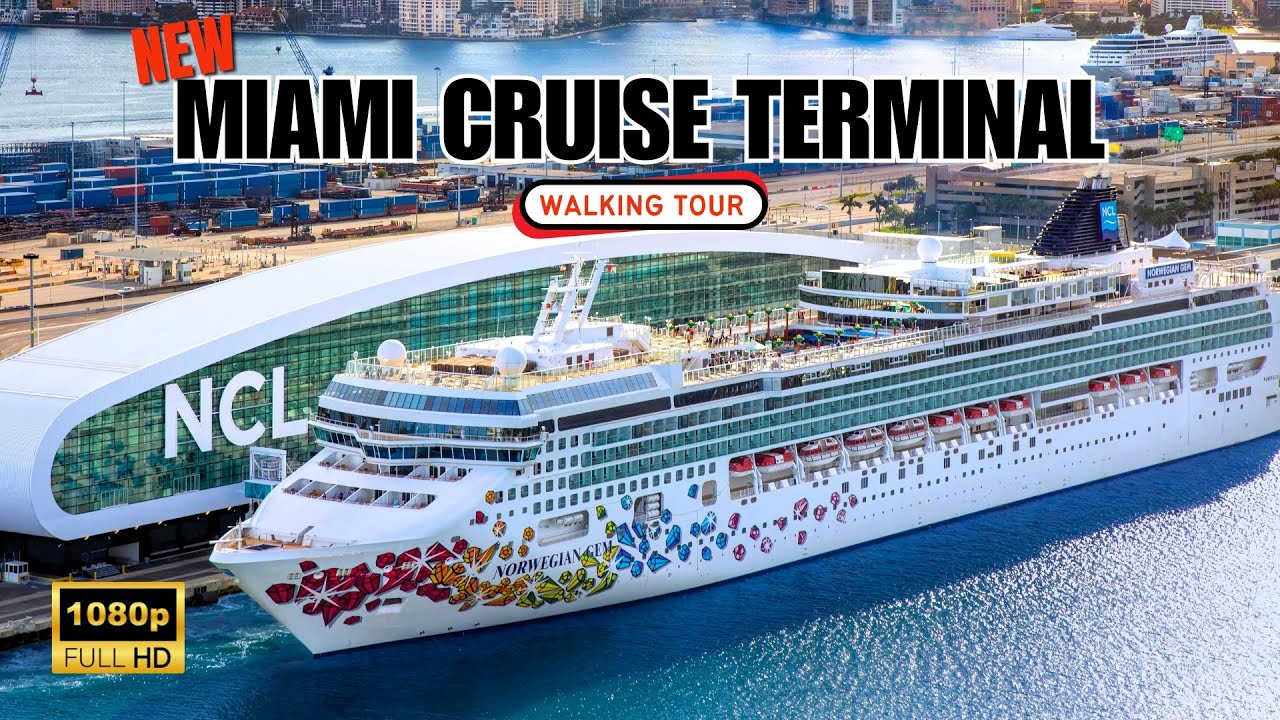 Я дошёл до круизного порта Майами пешком — посмотрите перед поездкой! 🚢📍