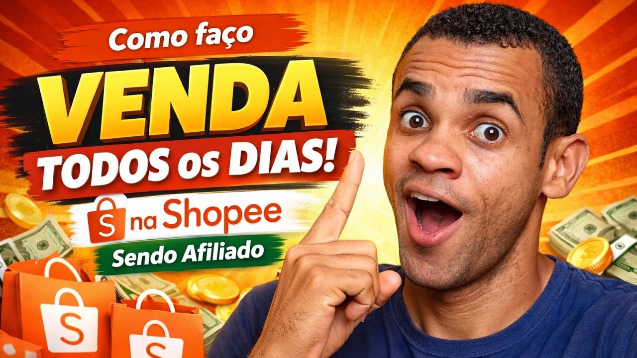 ✅Como Faço VENDAS TODOS OS DIAS na Shopee Sendo Afiliado