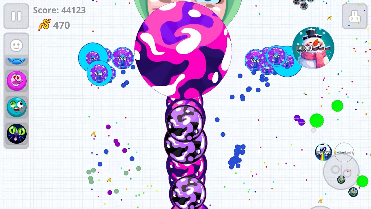 THE ULTIMATE DUO WITH VOX (AGARIO MOBILE)