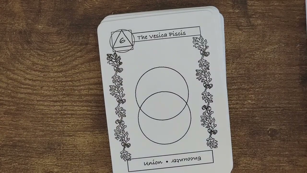 The Sacred Geometry Oracle: Book and Card Deck Paperback –by John Michael Greer 'UNBOXING'