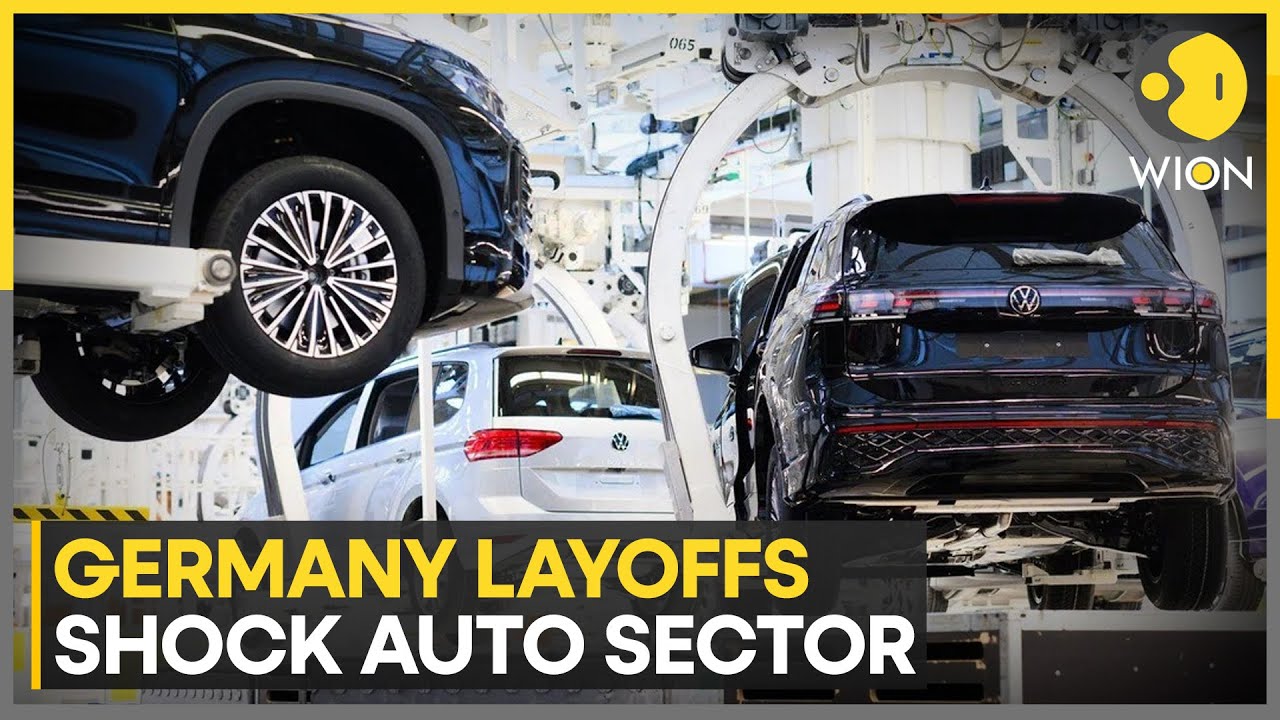 Germany Auto Sector Hit Hard: Volkswagen 35,000, Mercedes-Benz 40,000 Jobs Cut | WION