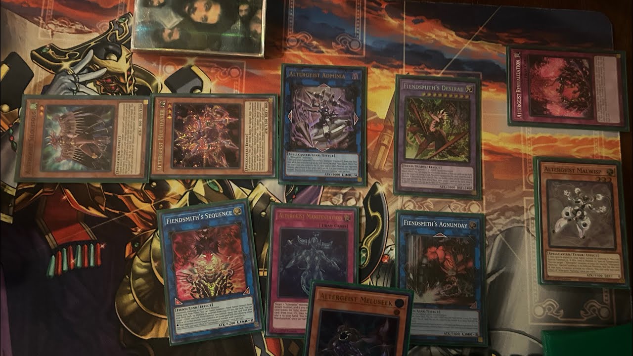 Altergeist Combo video for altergeist fiendsmith strategy! Two 2 card combos! Explanation!