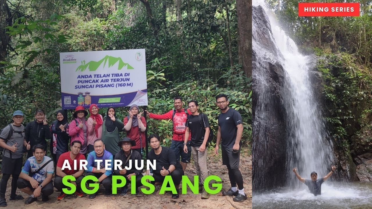 Misi Hiking ke Air Terjun Sungai Pisang | Trail Tersembunyi Dekat Gombak!