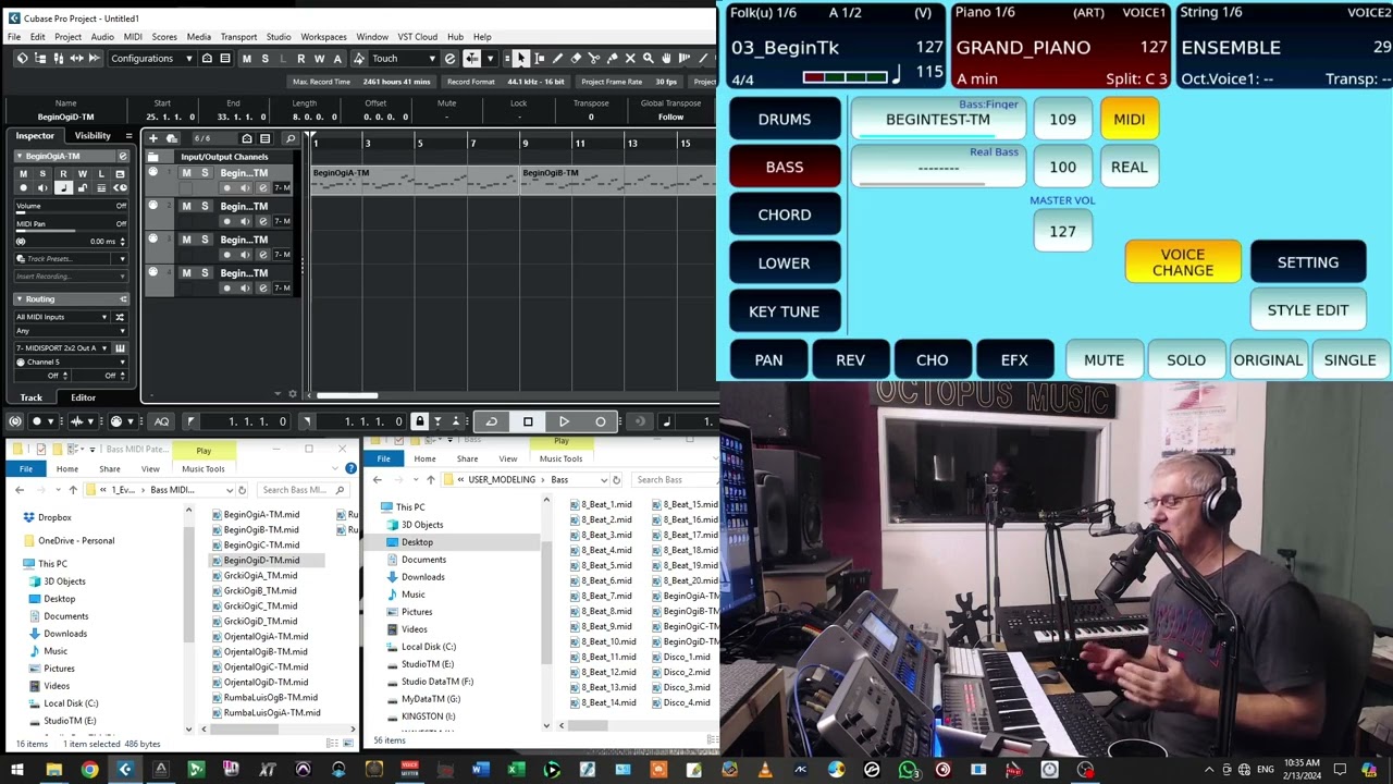 Ketron Event MIDI Paterni Tutorial Objasnjeno