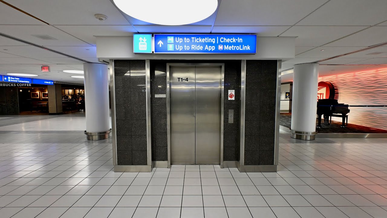 St. Louis, MO: Montgomery Hydraulic Elevator at Lambert Airport