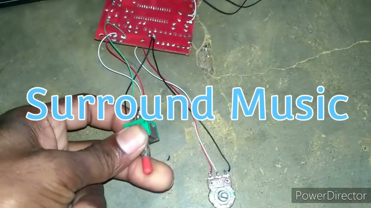 mini surrounding board | how to add effect surround board | dolby sound