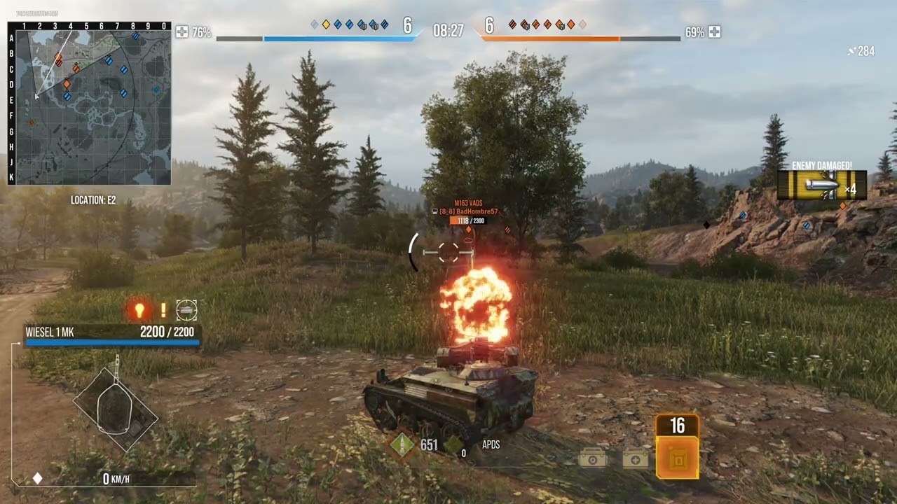 World of tanks - 2 Vs 1 