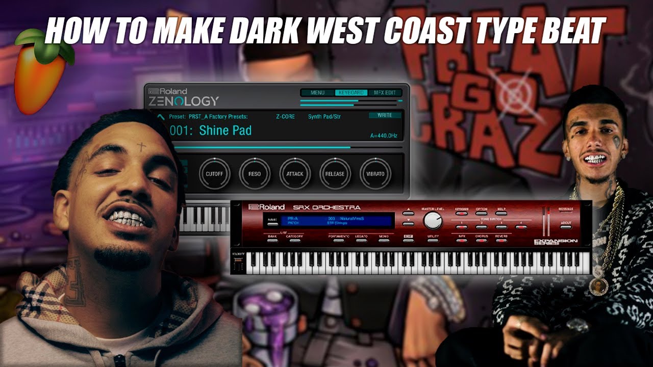 HOW TO MAKE DARK WEST COAST TYPE BEAT [Peysoh x Fenix Flexin type beat tutorial] | @hugeeboy
