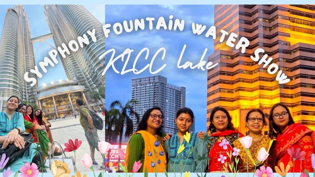 KLCC Lake Symphony Water Fountain show