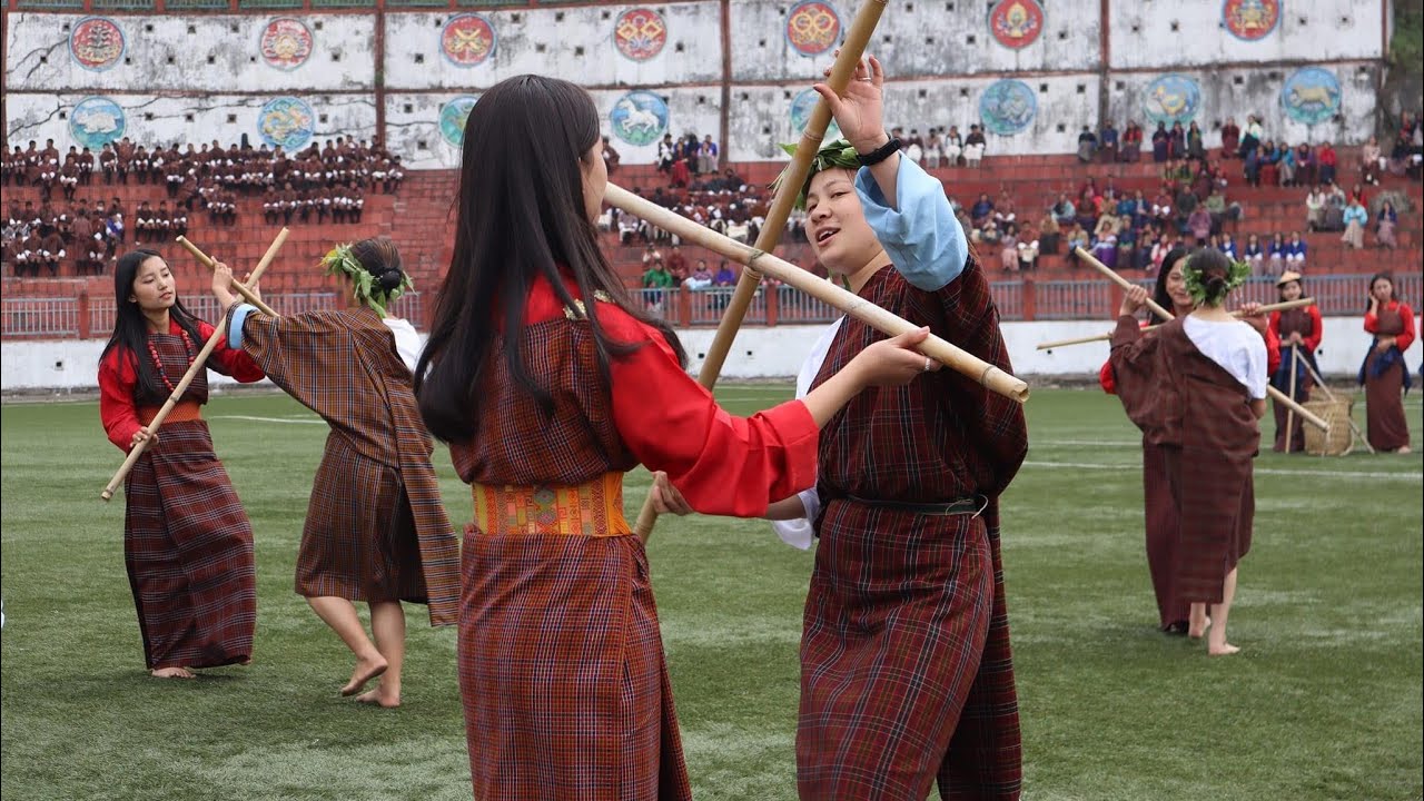 Sherubtse College Girls -Boedr Dance || Boedra Dance With Sherubtse Girls || Bhutan Dance