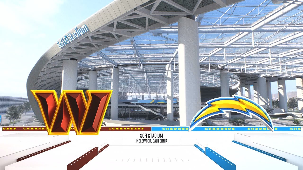 Madden NFL 26 - Washington Commanders Vs Los Angeles Chargers PS5 Week 5 (Updated Rosters)