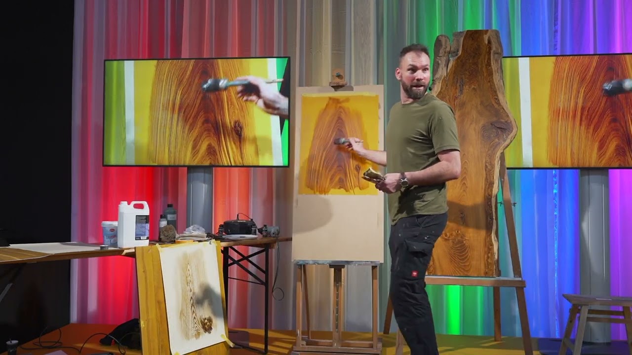 Masterclass Houtimitatie (technieken) door Barre Verkerke Hout V2