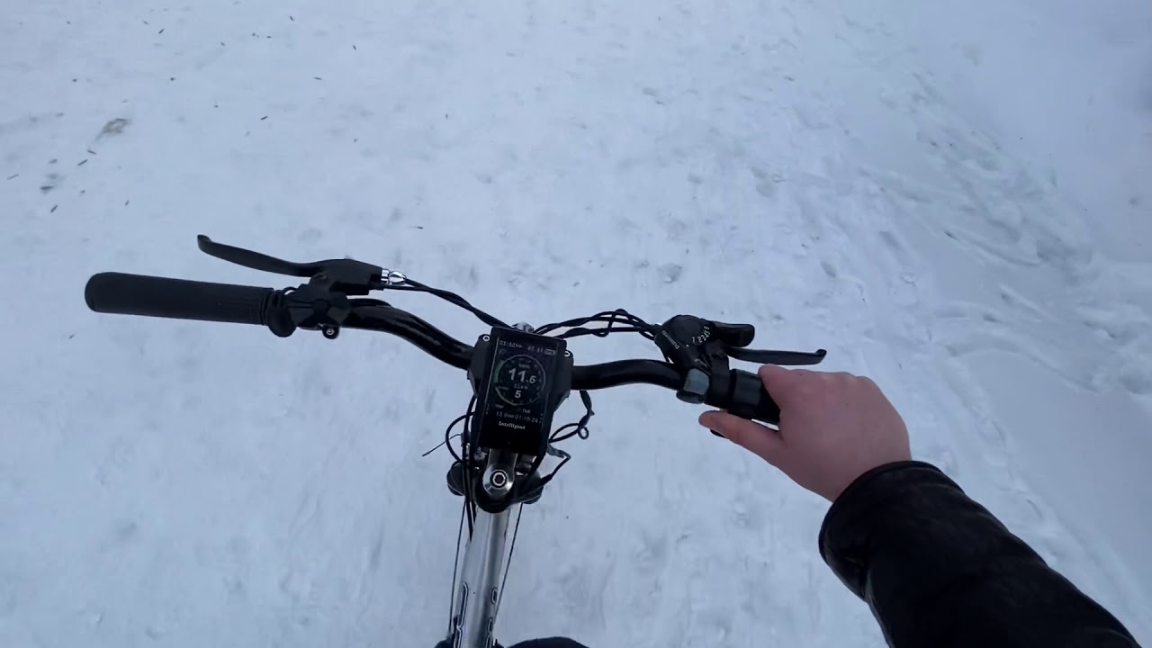 Тест драйв электро велосипеда на двигателе Bafang bbs02