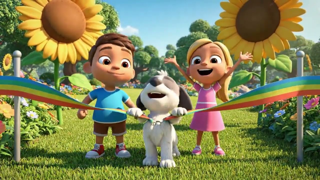 🐶 My Cute Dog Buddy | Funny & Emotional 3D Kids Story | Cartoon Magic Emotion Park ✨ 3D Cute Cartoon