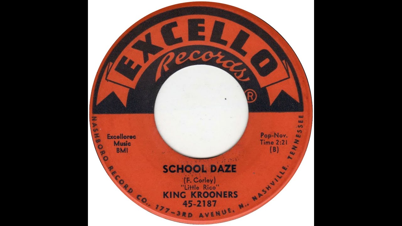 KING KROONERS  SCHOOL DAZE