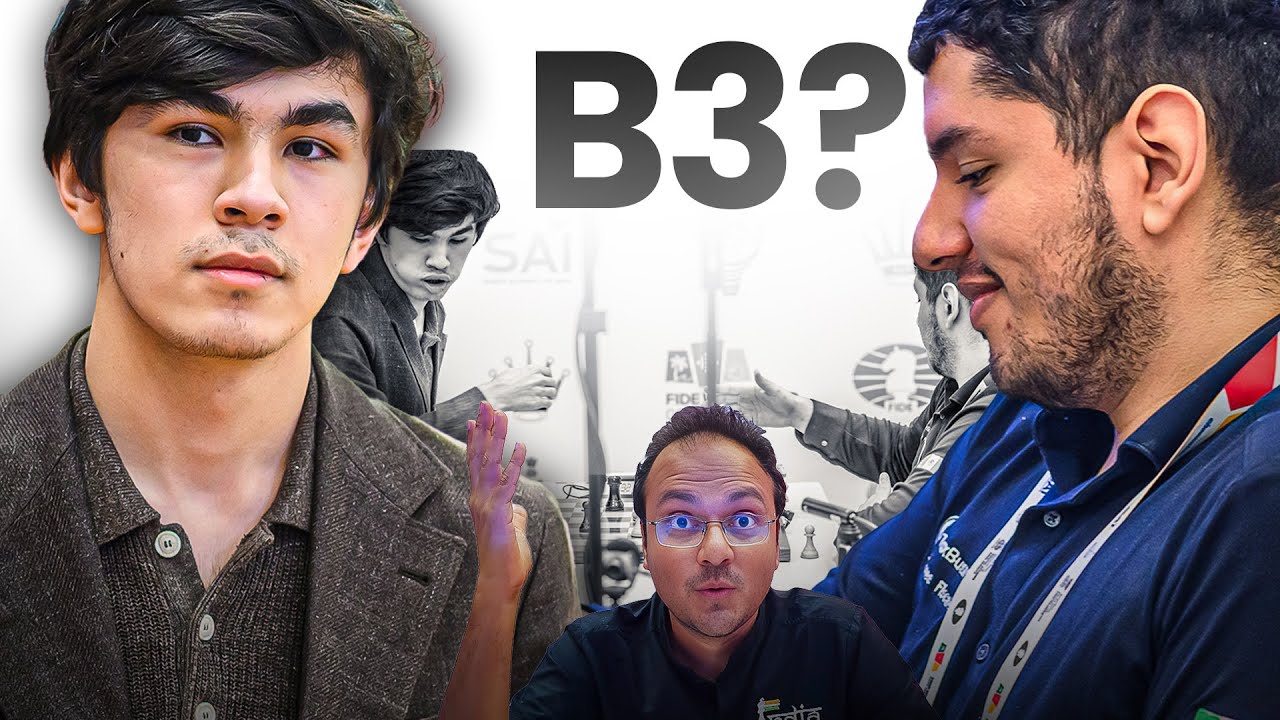 Хосе Мартинес играет 1.b3! против Синдарова | Четвертьфинал Кубка мира ФИДЕ 2025