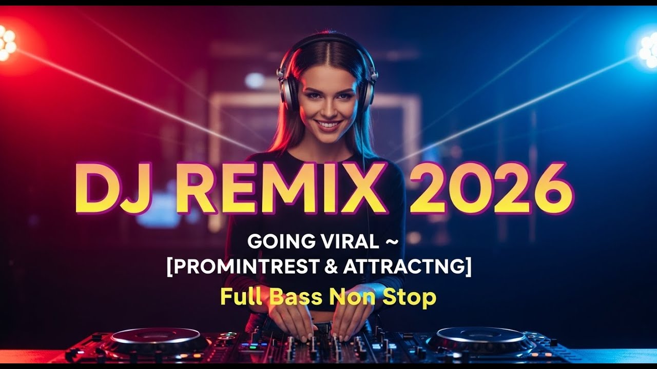 DJ REMIX 2026 LAGI VIRAL 🎵 Full Bass Non Stop #djremix #partymusic #edm #fullbass
