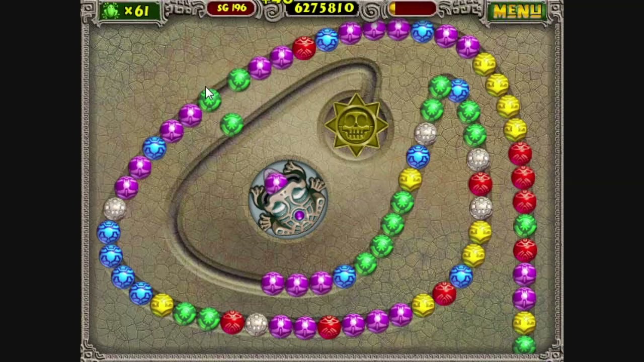 Zuma Deluxe (Gauntlet mode, Random, practice) - SG 191 to SG 200 (No cheat, no mod and no bugs)