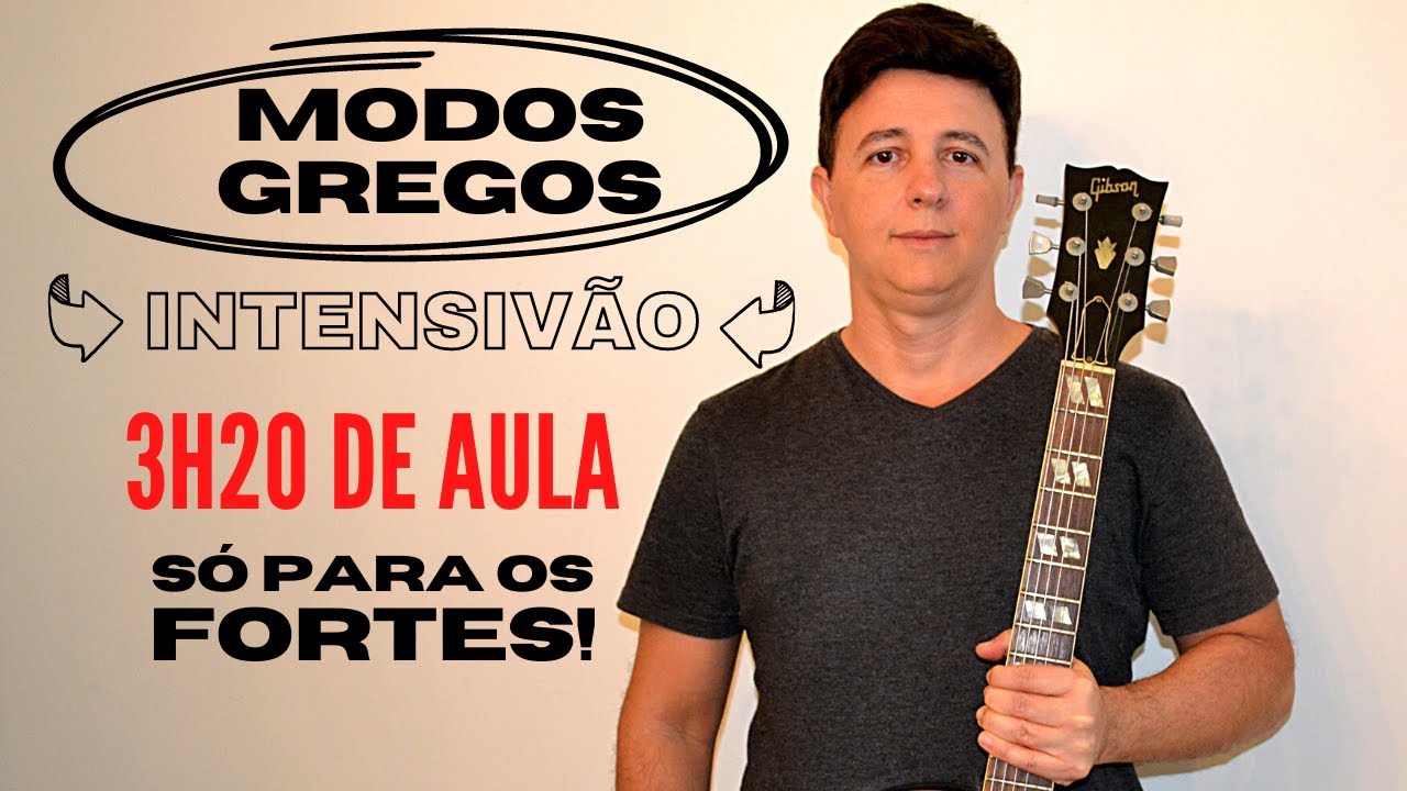 Aula definitiva com tudo sobre Modos Gregos.
