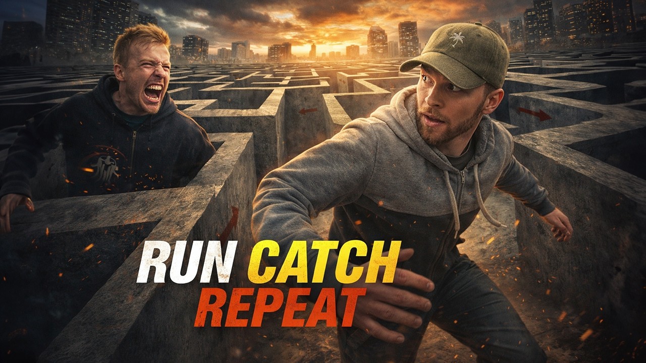 Run Catch Repeat - 1v1 - Verzweifelte Jagd durch die ganze Stadt