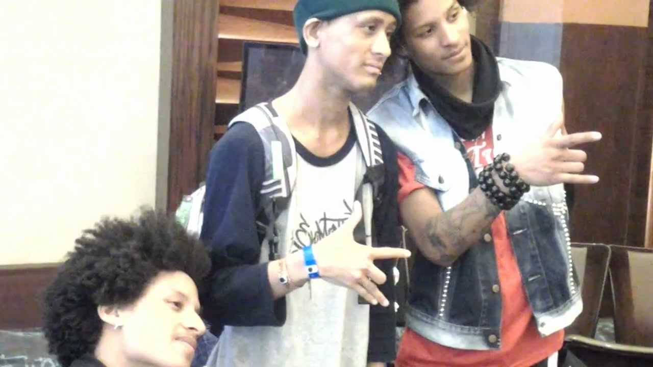 Les Twins Meet n Greet more fans in Las Vegas HHI 12'