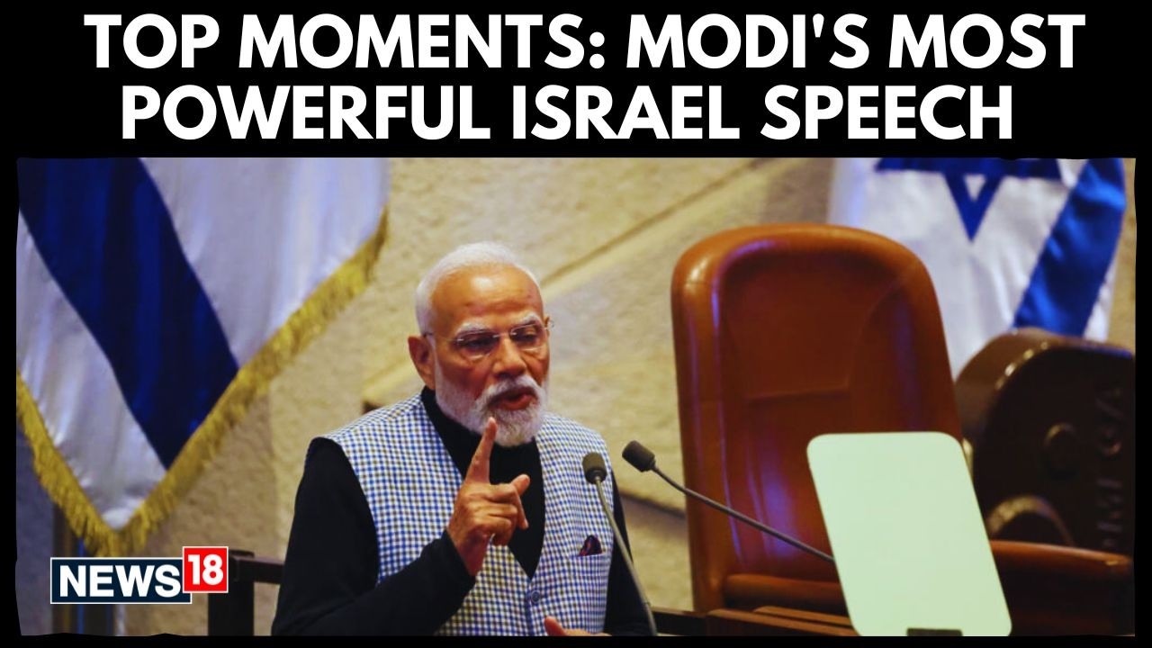 PM Modi’s TOP Defining Moments in the Israeli Parliament: From Standing Ovations to Powerful Words