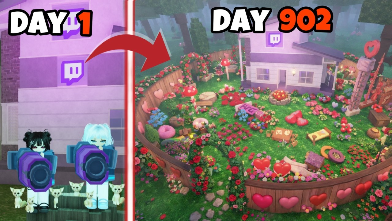 I FOUND The SECRET Twitch House In 99 Nights In The Forest (Bloxfest Badge)
