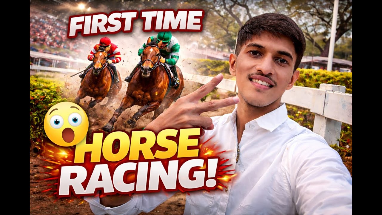 Horse Racing 🏁 vlog | Experience & Exciting vlogs🏇🔥 | VighneshThorve vlogs #HorseRacing #Adrenaline