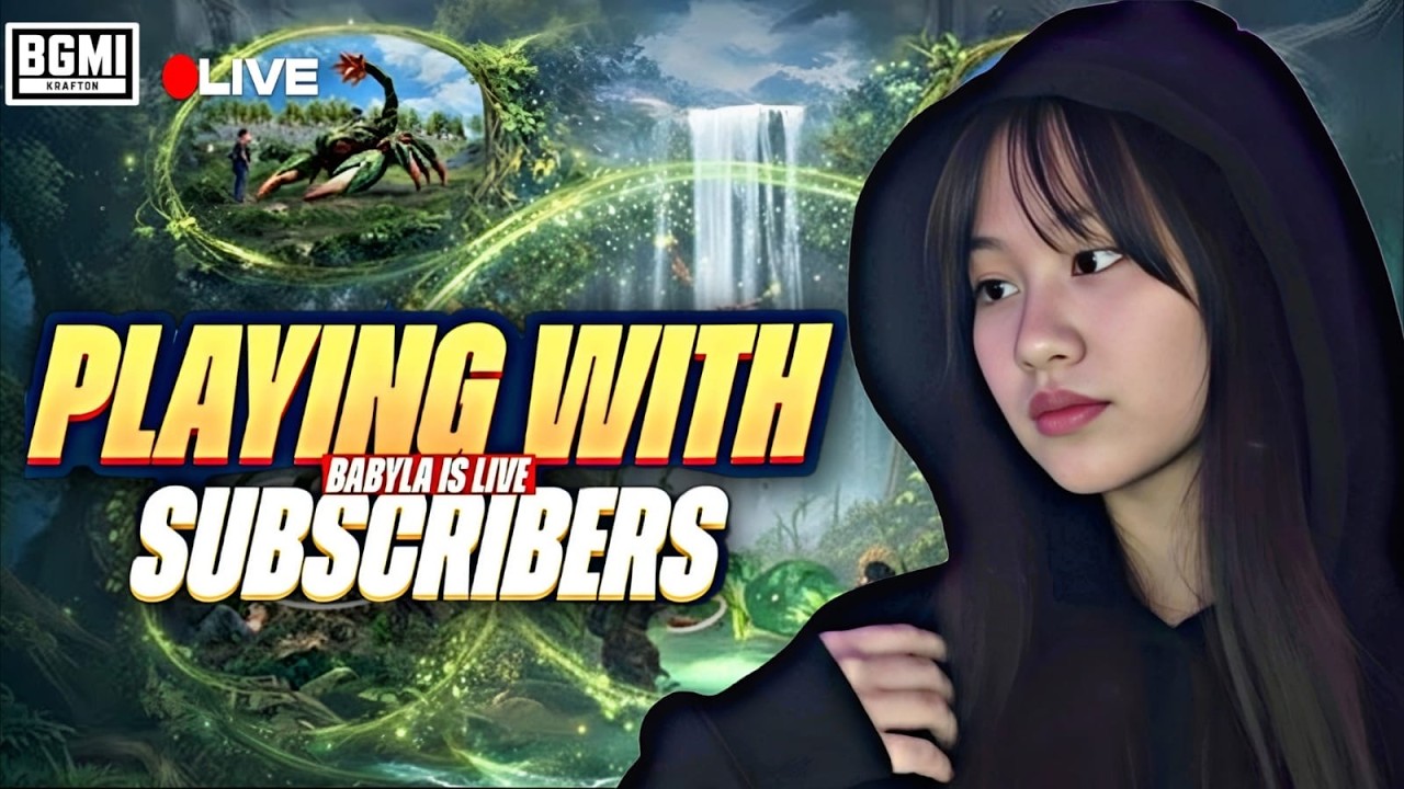 LETS GOO BGMI with SUBSCRIBERS ❤️ 🇮🇳 #northeast