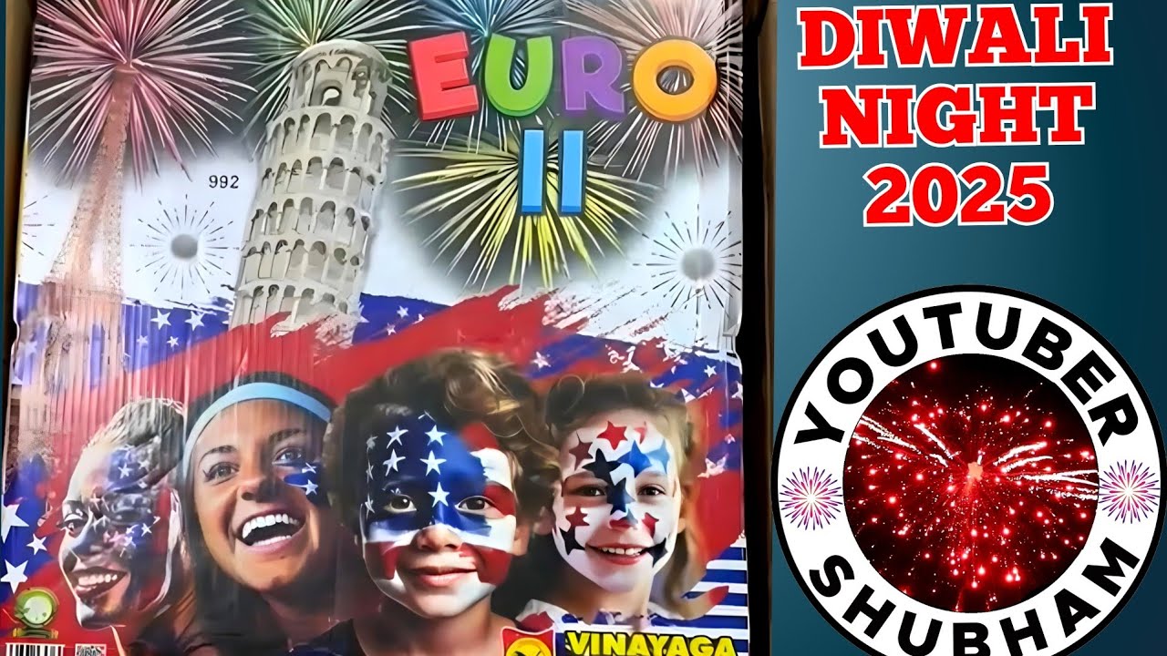 Euro 2 - Sony Fireworks Mega MultiShot Cake - Diwali Night 2025
